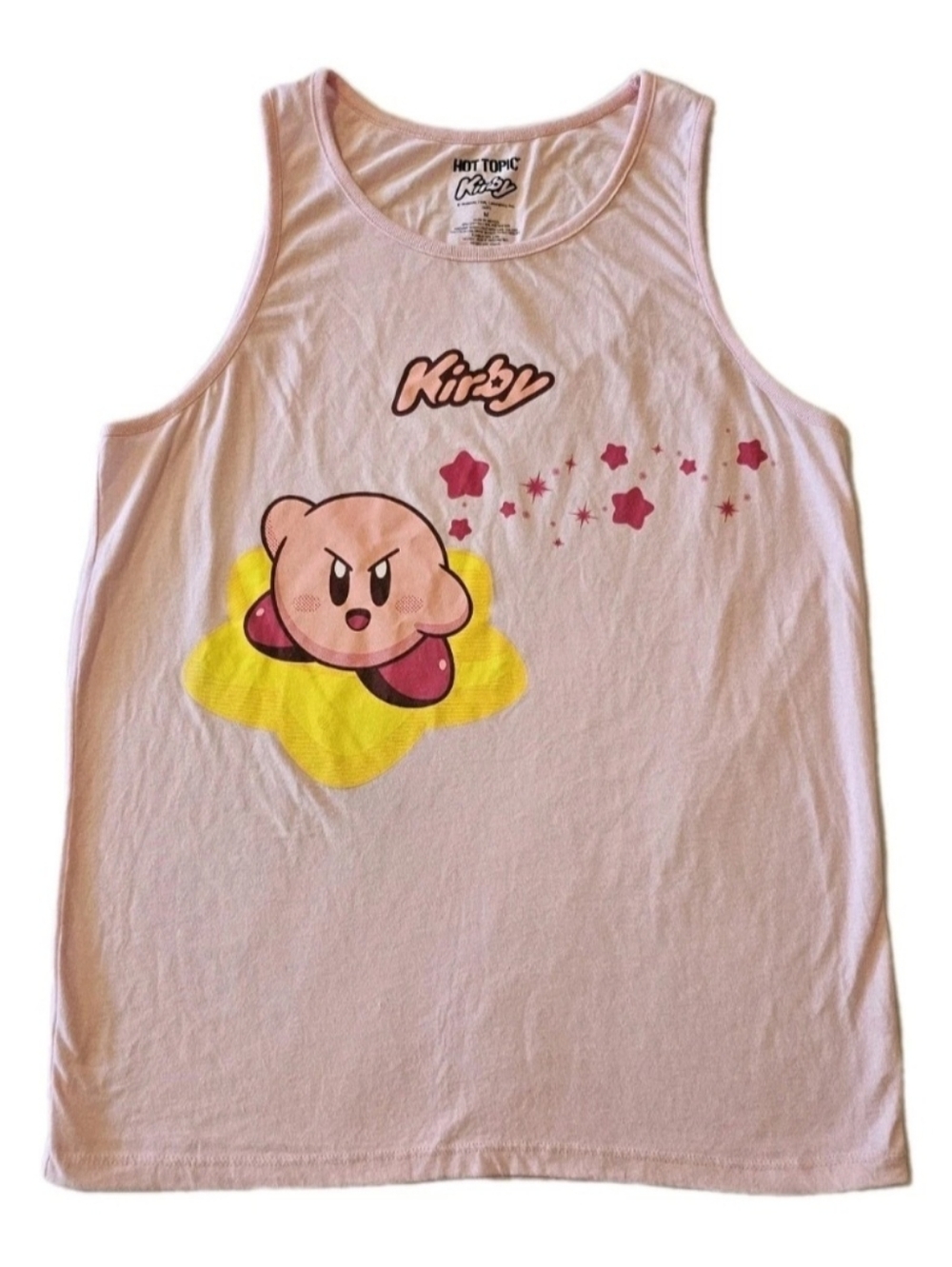 Pink Hot Topic Kirby Tank Top Womens Size Medium